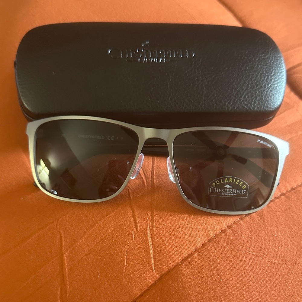 Chesterfield Silver Polarized Sunglasses